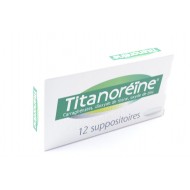 TITANOREINE Suppositoire Boite de 12 TITANOREINE Suppositoire Boite de 12