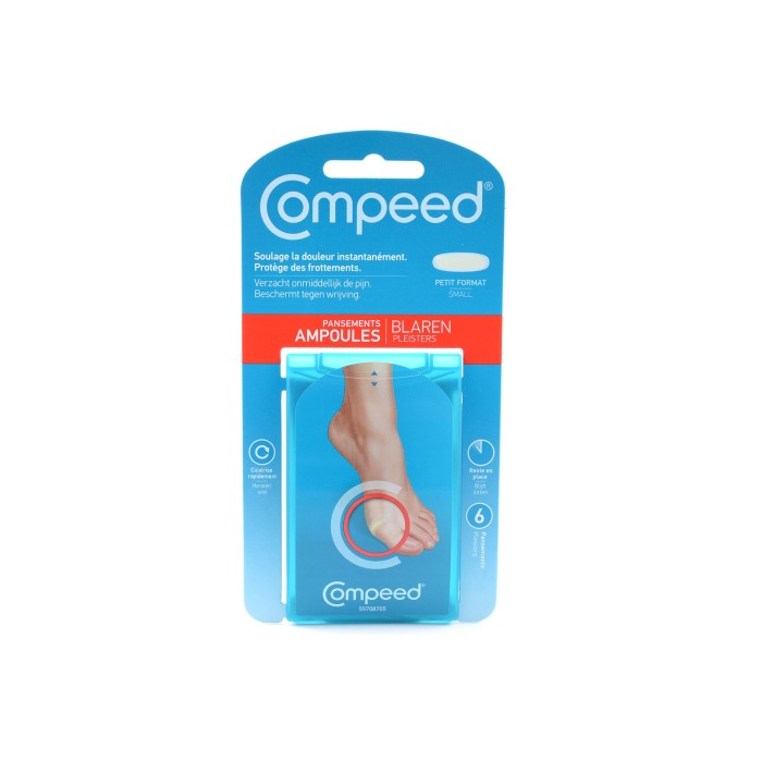 COMPEED AMPOULES Pansement petit format Boite de 6 COMPEED AMPOULES Pansement petit format Boite de 6
