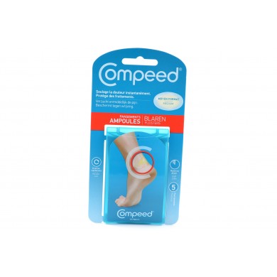 COMPEED AMPOULES Pansement moyen format B/5 COMPEED AMPOULES Pansement moyen format B/5