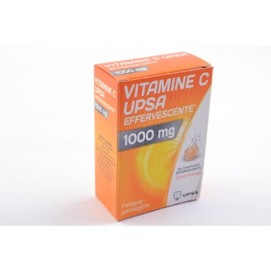 VIT C UPSA 1000mg Comprimés effervescent 2 Tubes de 10