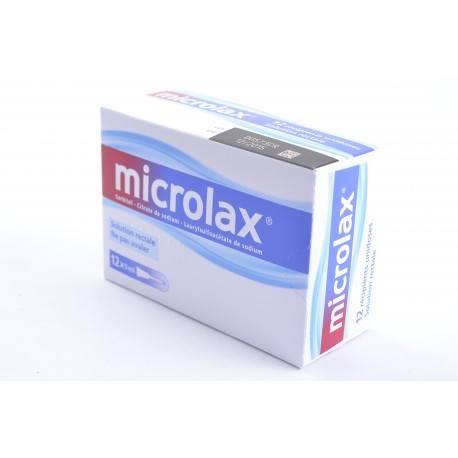 MICROLAX Solution rectale 12 Récipients-unidoses de 5ml
