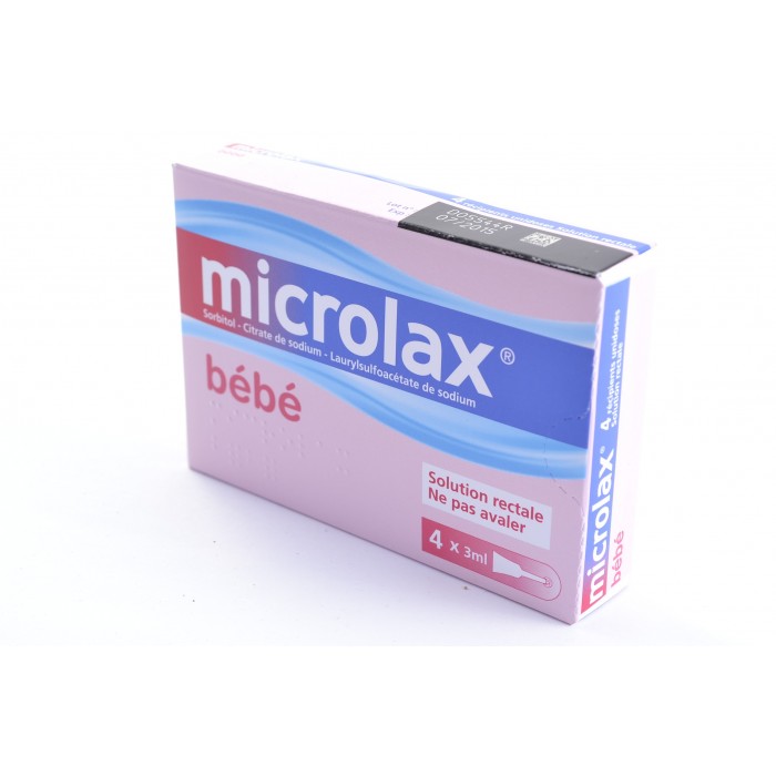 MICROLAX BB SORB CITR LAUR SOD - Sorbitol - Posologie