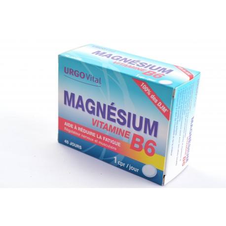 GO VITAL Magnésium Vitamine B6 Comprimés boite de 45