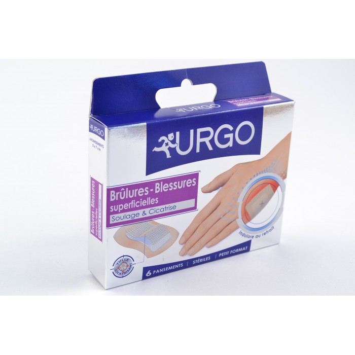 URGO BRULURES Pansements Petit Model Boite de 6 URGO BRULURES Pansements Petit Model Boite de 6
