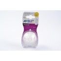 AVENT NATURAL Tétines 1 trou Nouveau-Né Boite de 2
