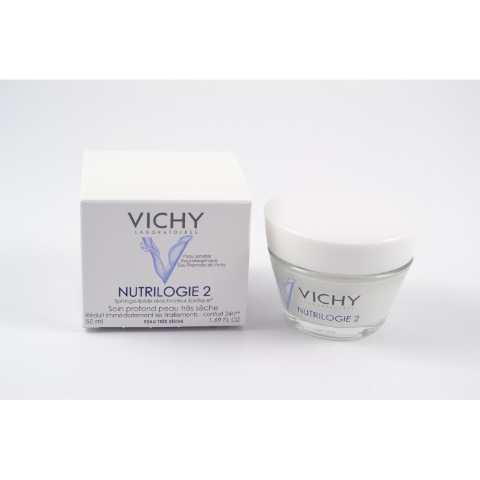 VICHY NUTRILOGIE 2 Crème nourrissante apaisante Pot de 50ml