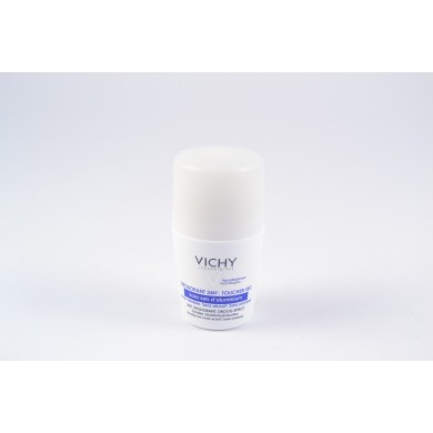 VICHY Déodorant 24H toucher sec Peaux réactives Bille de 50ml VICHY Déodorant 24H toucher sec Peaux réactives Bille de 50ml
