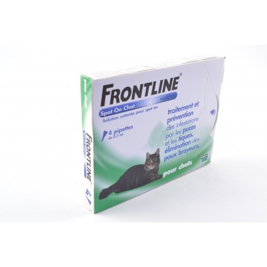 FRONTLINE Solution externe Chat 4 Doses