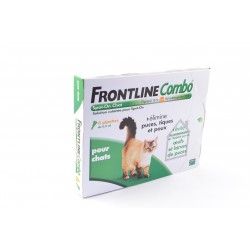 FRONTLINE COMBO Solution externe Chat 6 doses FRONTLINE COMBO Solution externe Chat 6 doses