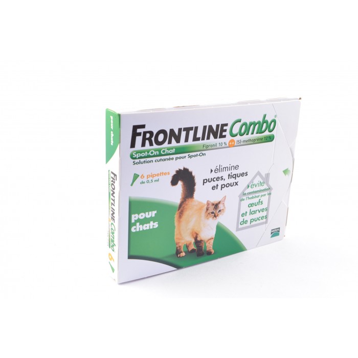FRONTLINE COMBO Solution externe Chat 6 doses