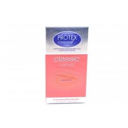 PROTEX CLASSIC NATUREL Préservatif avec réservoir Boite de 12 PROTEX CLASSIC NATUREL Préservatif avec réservoir Boite de 12