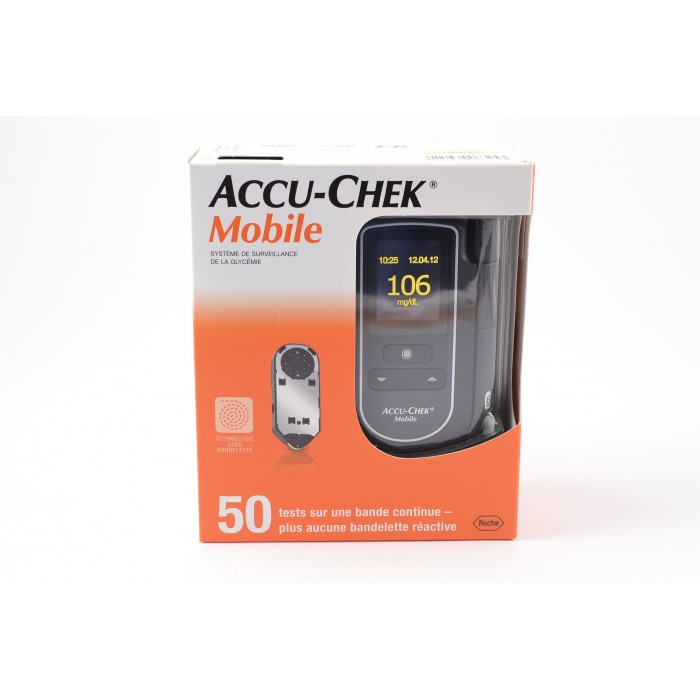 Accu-Chek Mobile Lecteur de Glycémie Sans Bandelette