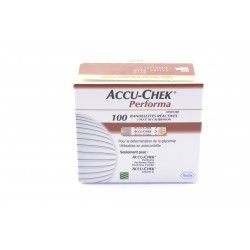 ACCU CHEK Performa Bandelettes 2 Flacons de 50
