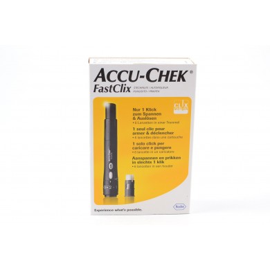 ACCU CHEK Fastclix Stylo Auto-piqueur