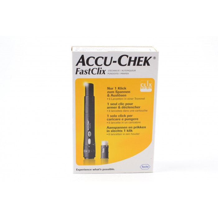 ACCU CHEK Fastclix Stylo Auto-piqueur