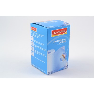 ELASTOPLAST Bande Adhésive Elastique 10cm*2.5m ELASTOPLAST Bande Adhésive Elastique 10cm*2.5m