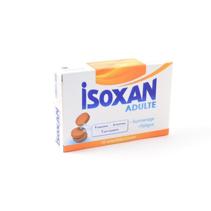 ISOXAN Adulte + 18 ans Boîte de 30 comprimés