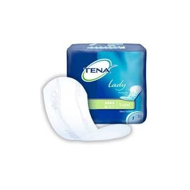 TENA LADY SUPER Protection anatomique Sachet de 30 TENA LADY SUPER Protection anatomique Sachet de 30