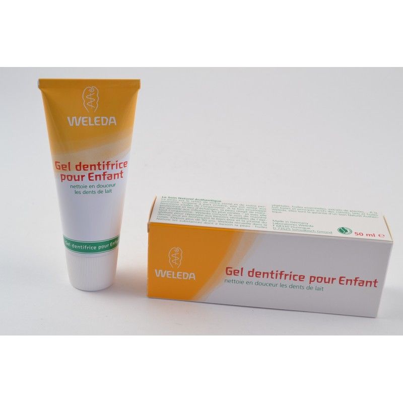 Weleda Gel Dentifrice Pour Enfants Tube De 50 Ml Weleda Gel Dentifrice Pour Enfants Tube De 50 Ml