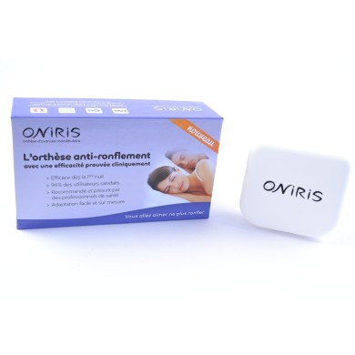 ONIRIS Orthèse anti-ronflement avec sa boite de rangement