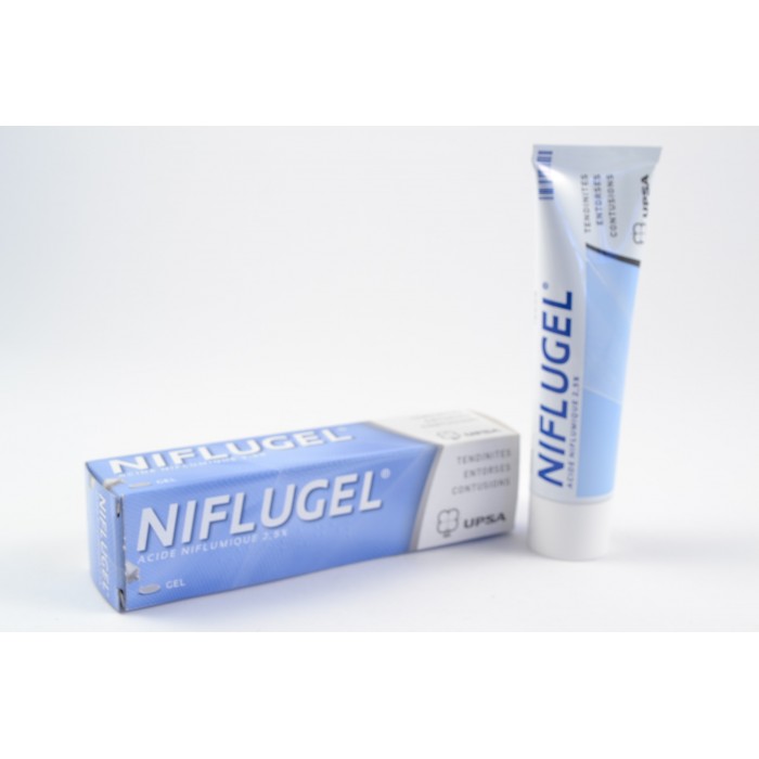 NIFLUGEL 2,5 % (Acide Niflumique) Tendinite,entorse,contusion, Tube de 60 g