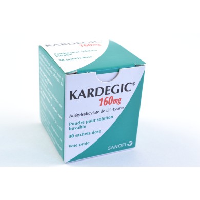KARDEGIC 160 mg Poudre pour solution buvable Boite de 30 sachets