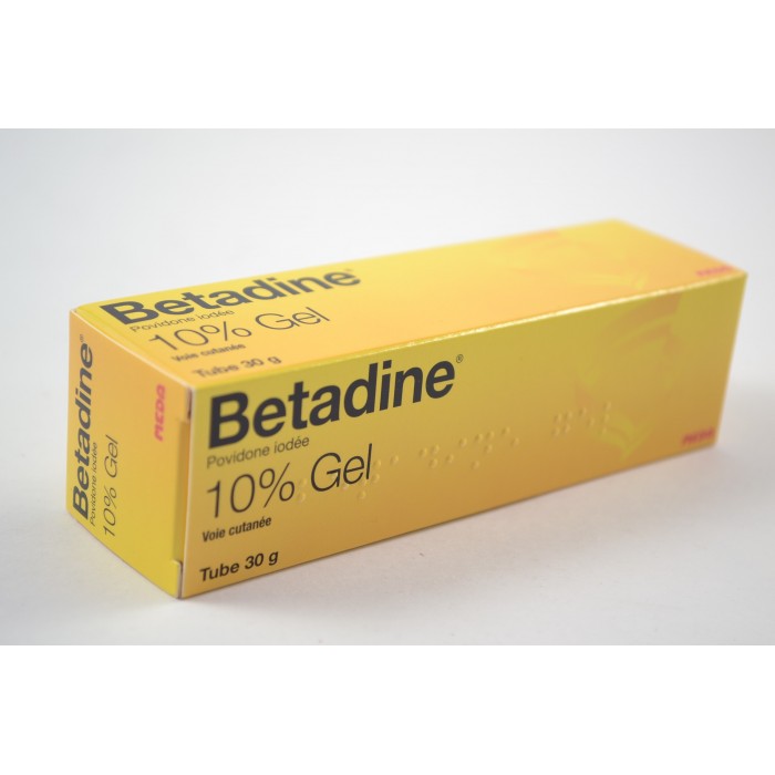 BETADINE 10 % Gel Tube de 30 g