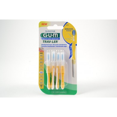 GUM TRAV-LER Brossette interdentaire 1.3 mm GUM TRAV-LER Brossette interdentaire 1.3 mm