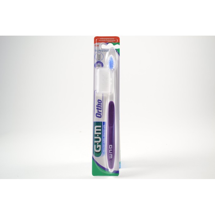 GUM Ortho Brosse à dent souple 124