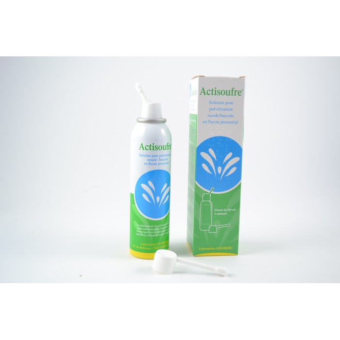 ACTISOUFRE Solution pour pulvérisation nasale / buccale Flacon de 100 ml