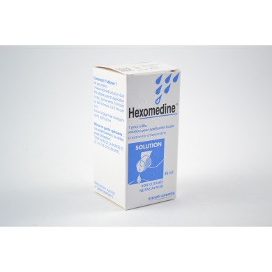 HEXOMEDINE 1 pour mille Solution pour application locale Flacon de 45 ml HEXOMEDINE 1 pour mille Solution pour application locale Flacon de 45 ml