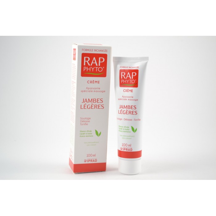 RAP Phyto Crème jambes légères Tube de 100 ml
