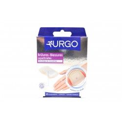 URGO Brûlures - Blessures superficielles Boite de 4 pansements
