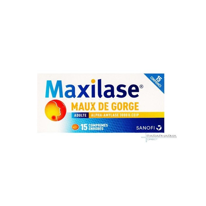 Maxilase Maux De Gorges Boite De 15 Comprimes Hauteur Long Taille Extra Large Xl Couleur Carbone