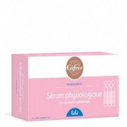 Sérum physiologique GIFRER 30 Unidoses de 5ml Sérum physiologique GIFRER 30 Unidoses de 5ml