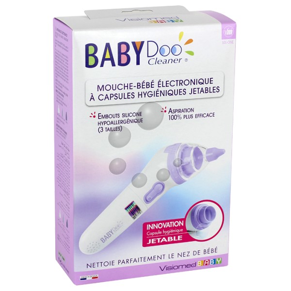 Mouche Bebe Electronique Babydoo Mx One Visiomed Soin Du Nez Et Des Oreilles