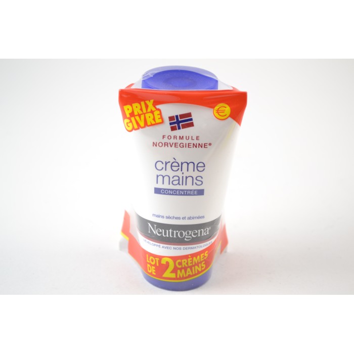 NEUTROGENA Crème mains parfumée Lot de 2 Tubes de 50ml