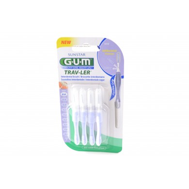 GUM TRAV-LER Brossette interdentaire 0.6 mm GUM TRAV-LER Brossette interdentaire 0.6 mm