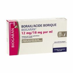 BORAX / Acide borique 12 mg...