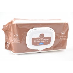 GIFFRER ffre lingettes nettoyantes à l'huile d'olive 2 paquet de 70 achetés la 3eme offert GIFFRER ffre lingettes nettoyantes à l'huile d'olive 2 paquet de 70 achetés la 3eme offert