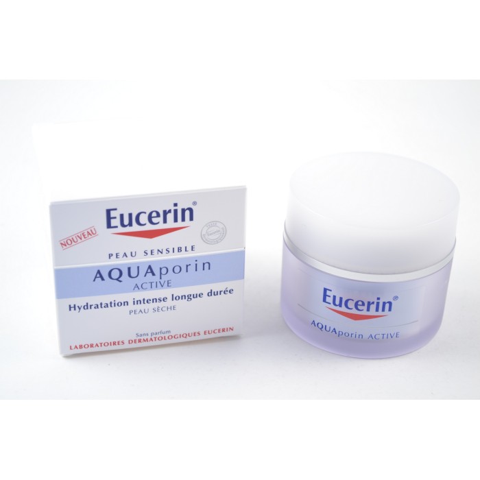 EUCERIN AQUAPORIN ACTIVE Soin hydratant peaux sèches Pot de 50ml