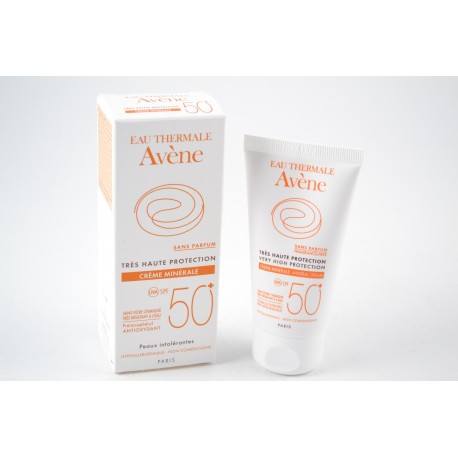 AVENE SOLAIRE SPF50+ Crème minérale haute protection 50ml Avene - 2