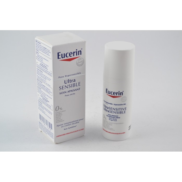 EUCERIN Ultrasensible Soin Apaisant Peau sèche Flacon de 50 ml