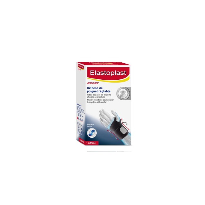 ELASTOPLAST Orthèse de poignet réglable.