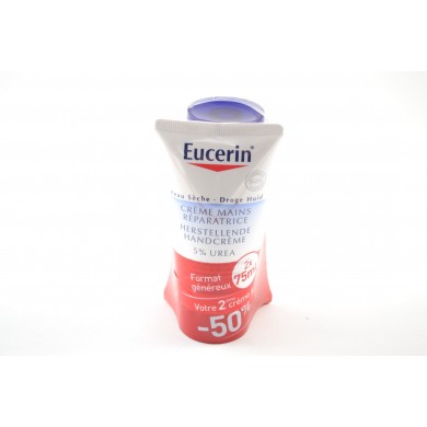 EUCERIN Crème mains réparatrice 5% urée La 2ème crème a - 50%