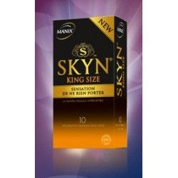 MANIX Skyn King Size ( Grante taille) Boite de 10 préservatifs sans latex