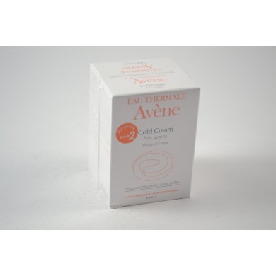 AVENE COLD CREAM Pain surgras visage et corps 2 x 100 g