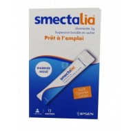 SMECTIALIA  Boite de 12 sachets prêt à l'emploi goût caramel cacao SMECTIALIA  Boite de 12 sachets prêt à l'emploi goût caramel cacao