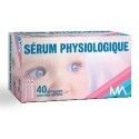 Sérum physiologique PHR Boite de 40 unidoses de 5 ml Sérum physiologique PHR Boite de 40 unidoses de 5 ml