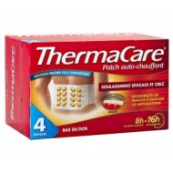 THERMACARE Patch auto-chauffant Bas du dos Boite de 4
